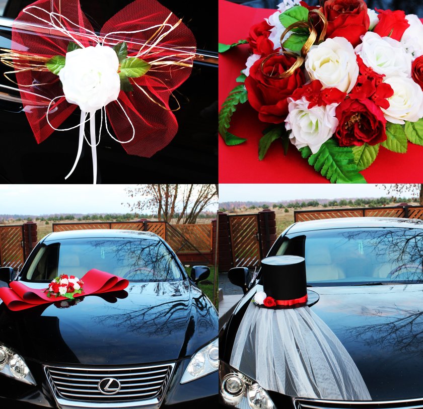 Украсить свадебную машину