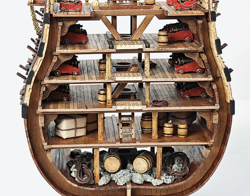 Модель корабля Сантисима Тринидад