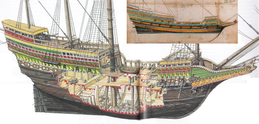 Испанский Галеон 17 века