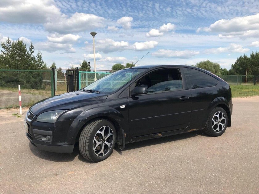 Форд фокус 2 хэтчбек черный