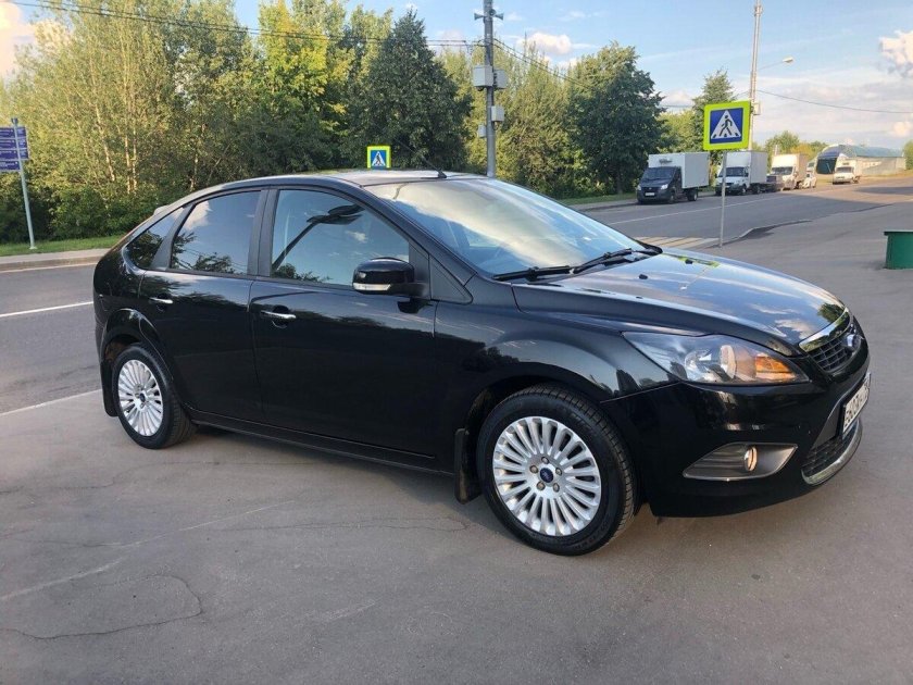 Форд фокус 2 хэтчбек черный