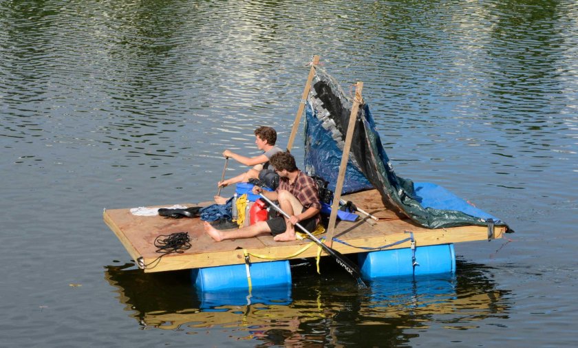 Катамаран для сплава