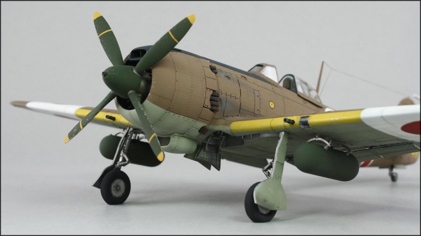 Hasegawa h-a4 самолет ki-84 Hayate(Frank)