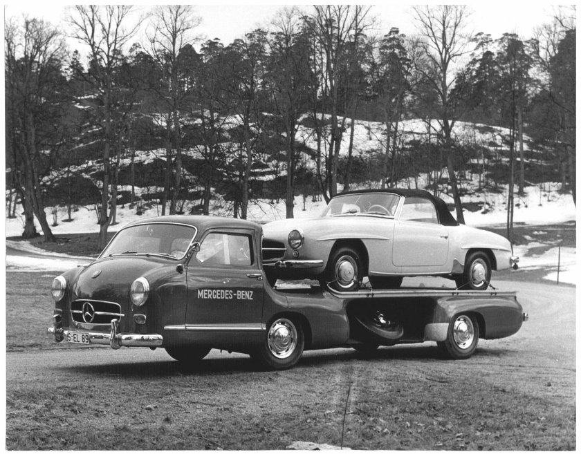 1955 Мерседес Бенц Транспортер