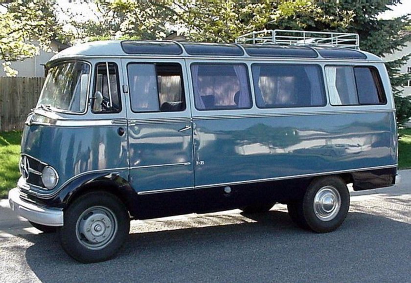 Мерседес Бенц минивэн 1960