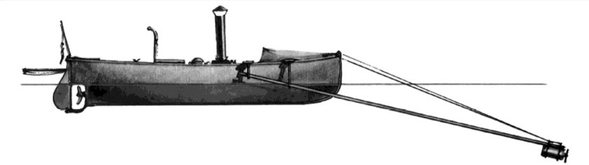 Паровой минный катер Чесма