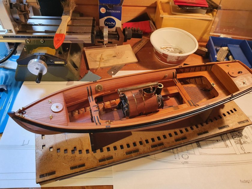 Паровой катер Дагмар