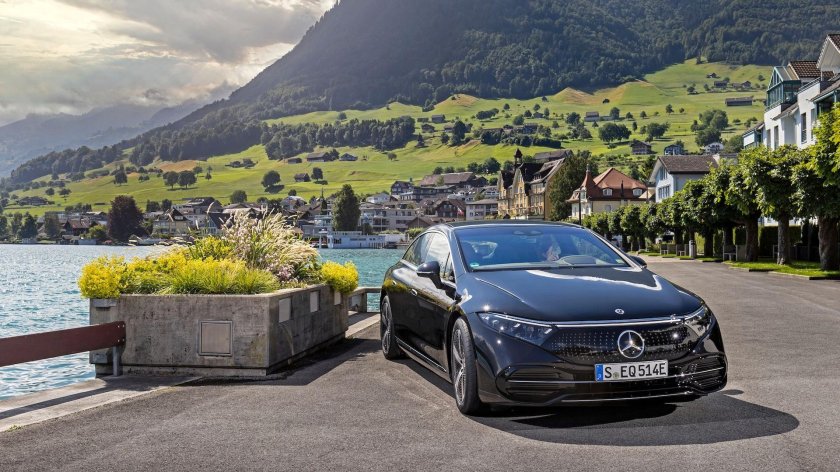 Мерседес Бенц EQS 580