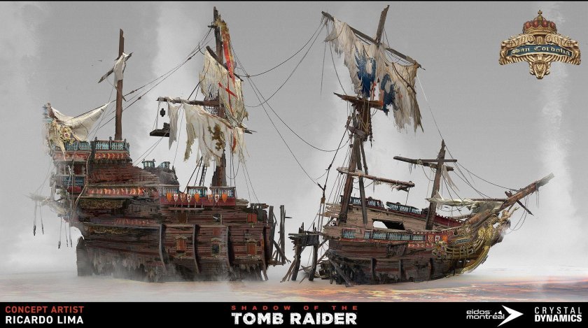 Испанский Галеон урка де Лима