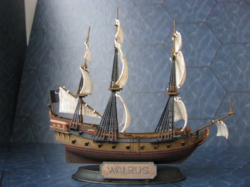 Испанский Галеон черные паруса