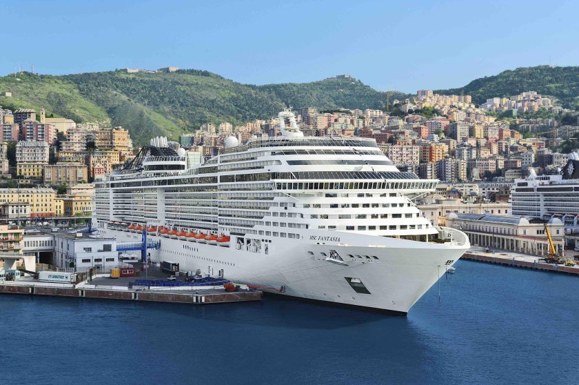 Лайнер MSC splendida