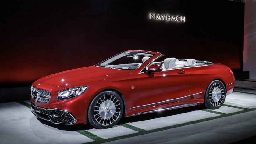 Мерседес Бенц кабриолет Майбах s 650