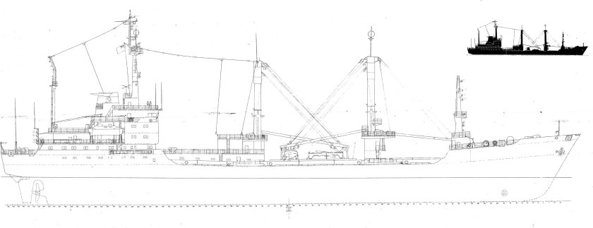 Михаил Рудницкий спасательное судно чертеж