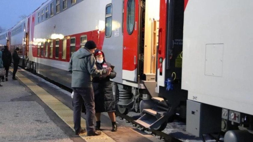 Двухэтажный поезд Йошкар-Ола Москва