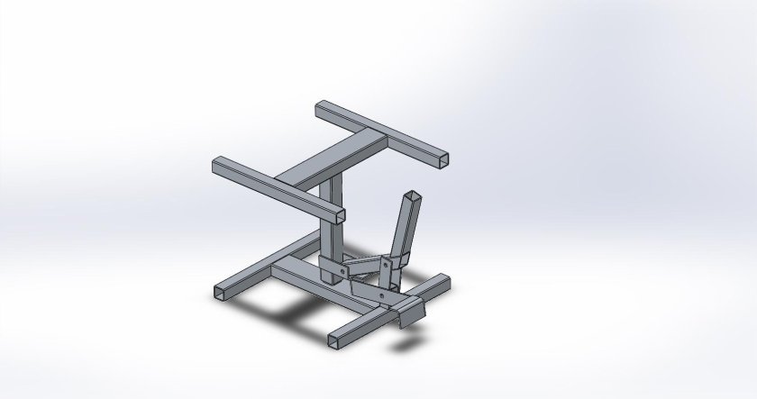 Подставка под мотоцикл эндуро чертеж