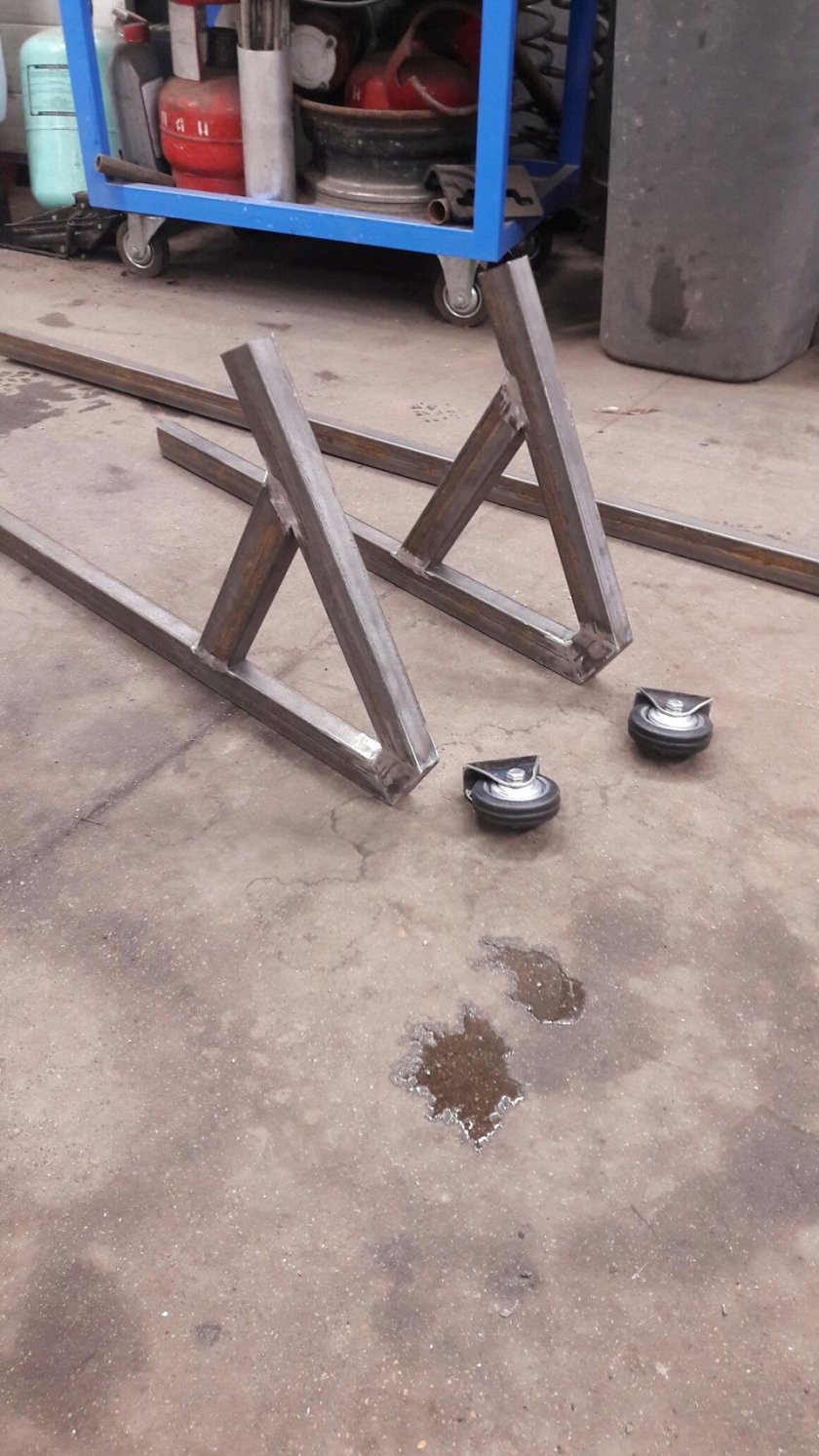 Подкат под мотоцикл сб600