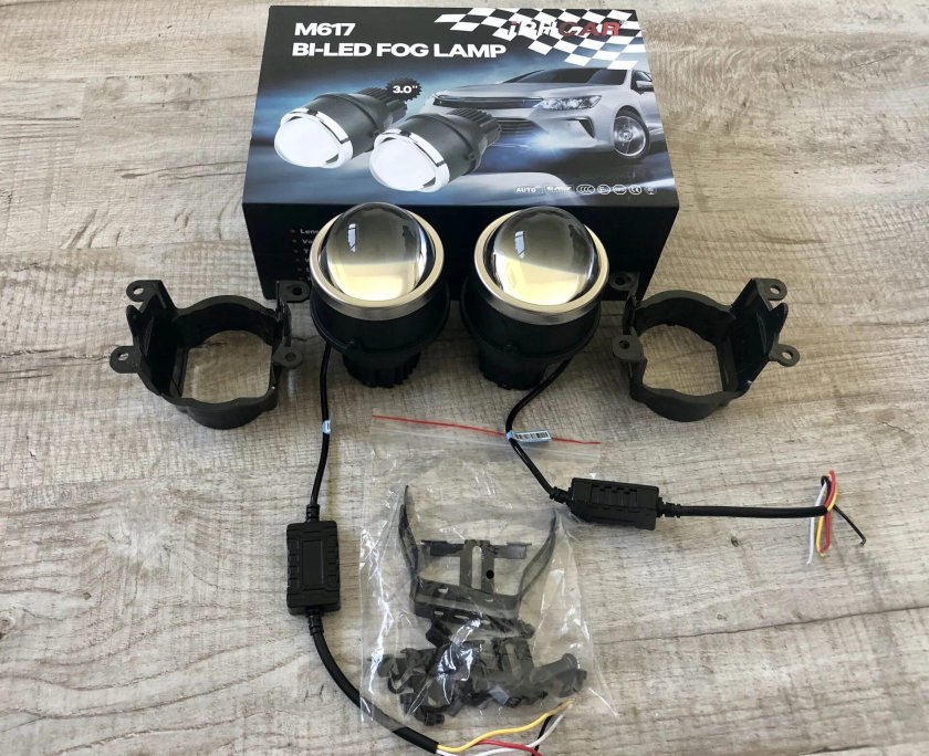 М617 bi led линзы