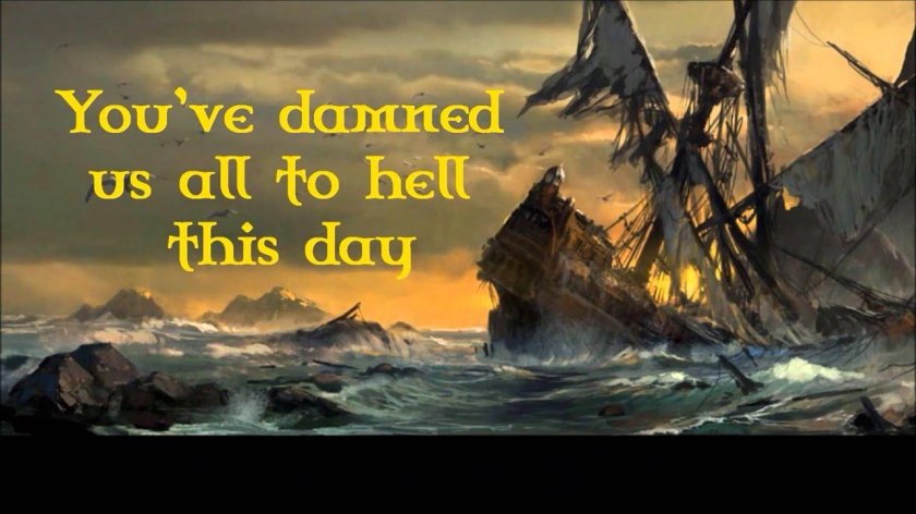 Картина Летучий голландец Айвазовского