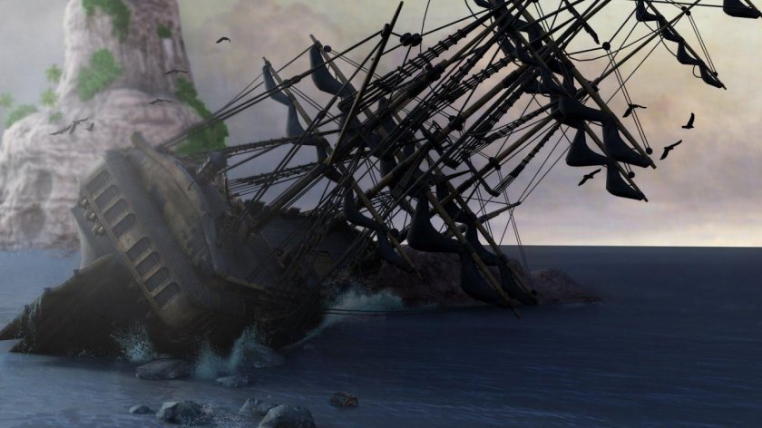 Разбитый корабль