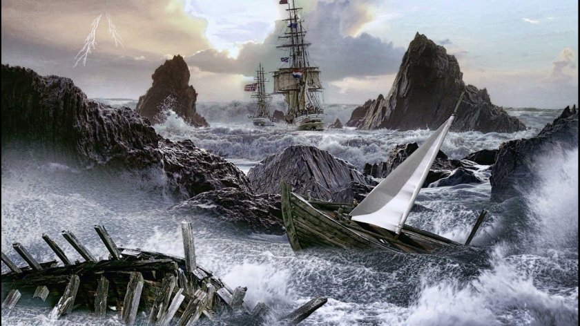 Бен Сильвервуд кораблекрушение
