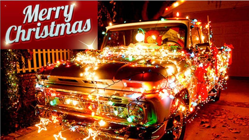 Машина новый год