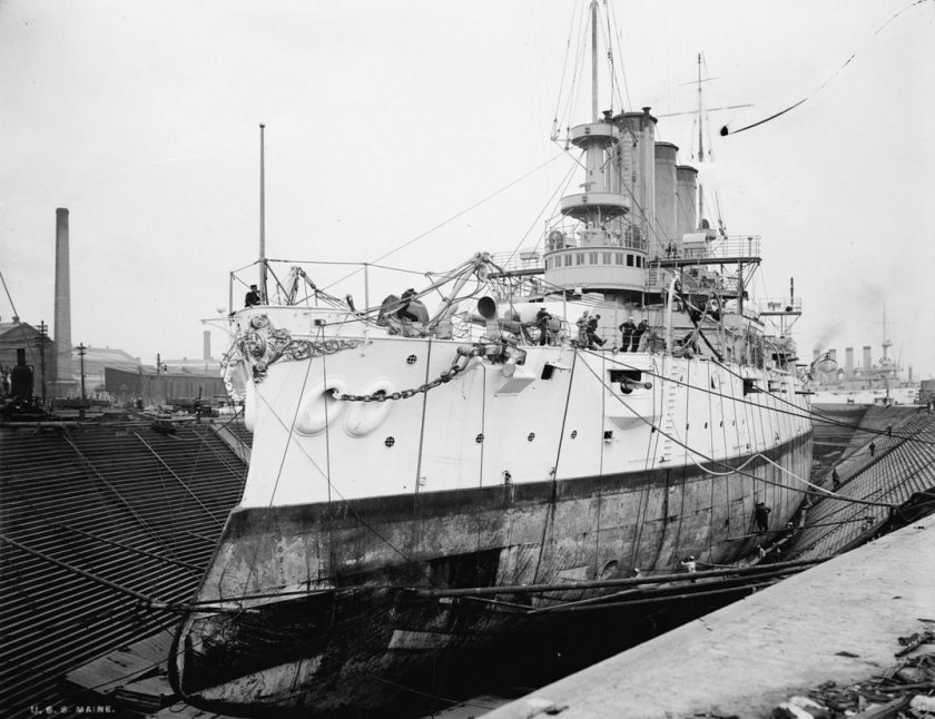 Броненосец USS Maine BB-10