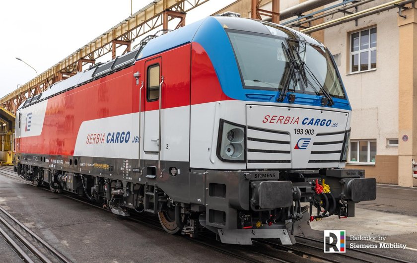 Электровоз Сименс Вектрон