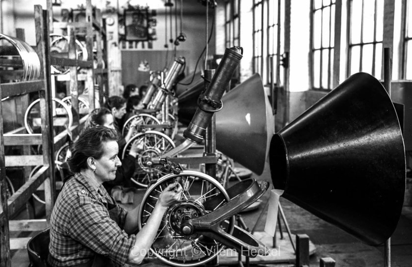 Завод Jawa в Чехии