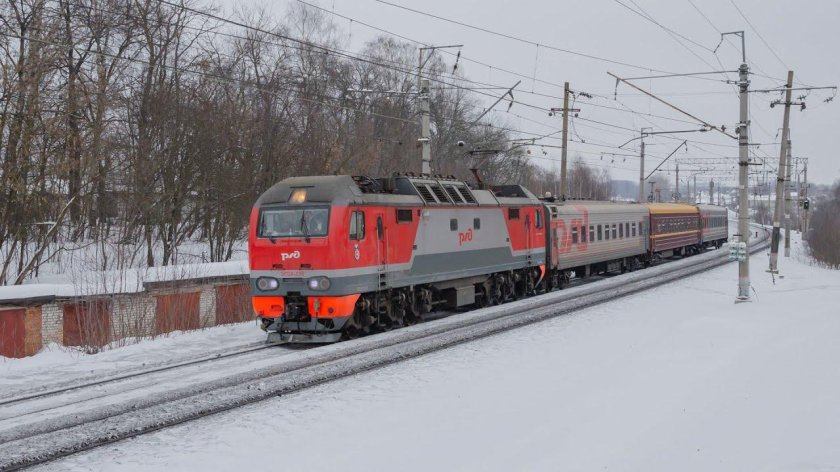 Локомотив фото поезд