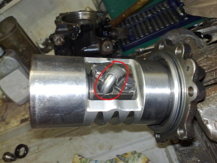 Ремкомплект рулевого редуктора Нива Шевроле