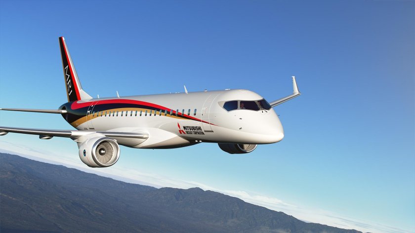 Самолет Митсубиси MRJ