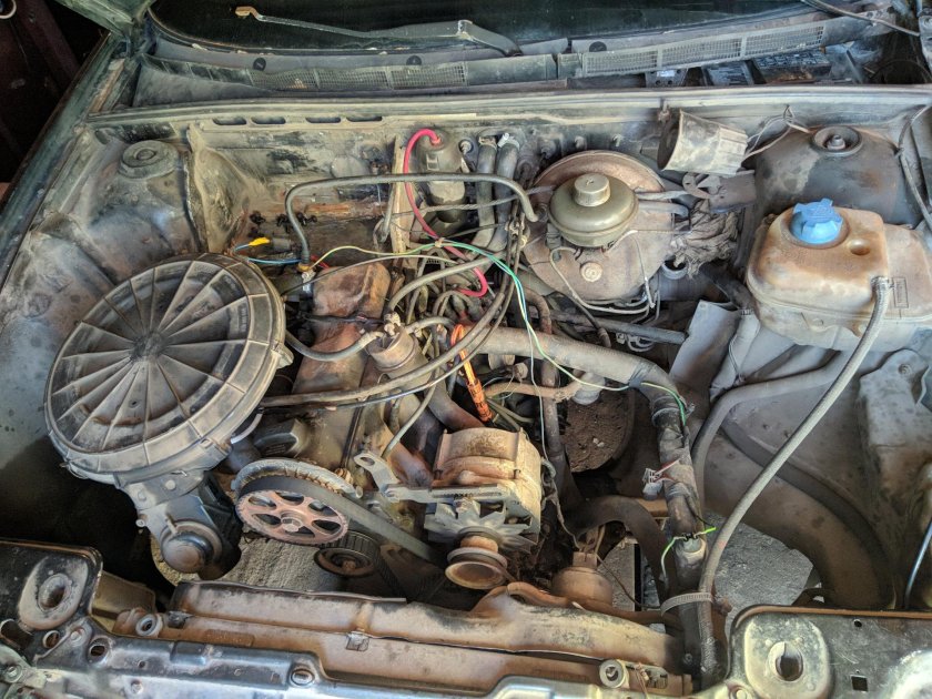 Мотор Ауди 80 1.8