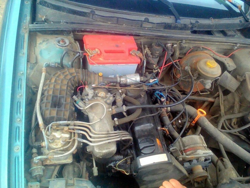 Двигатель Ауди 80 б3 1.6