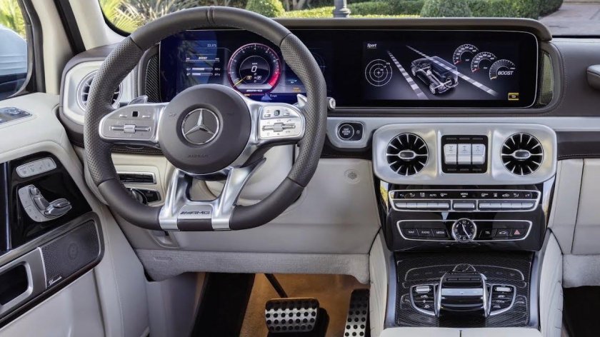 Mercedes Benz g63 AMG Interior