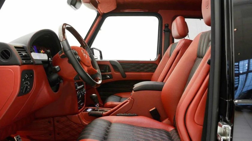 Мерседес Бенц Брабус g500 салон