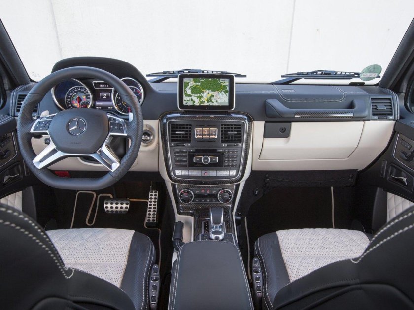 Mercedes Benz g63 AMG салон