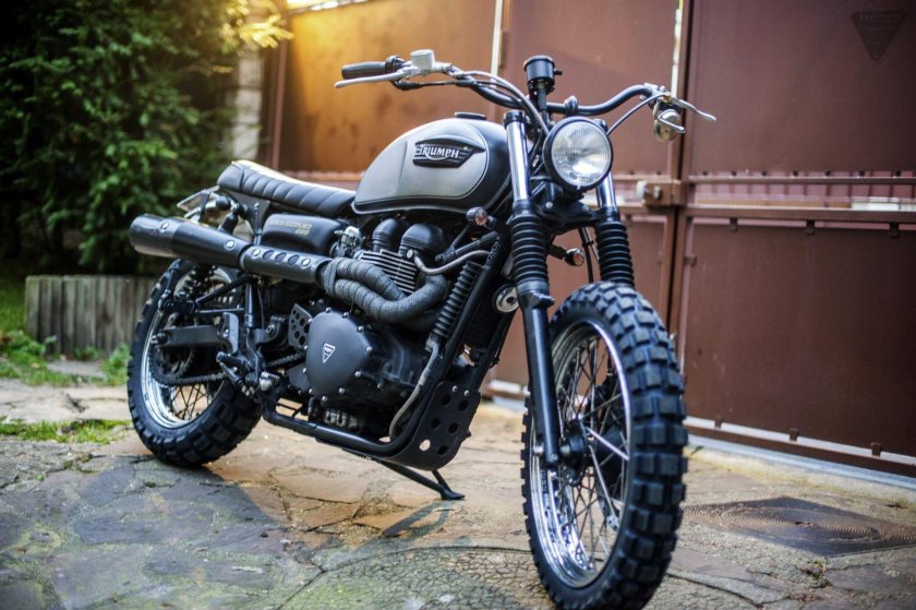 Мотоцикл Triumph Scrambler