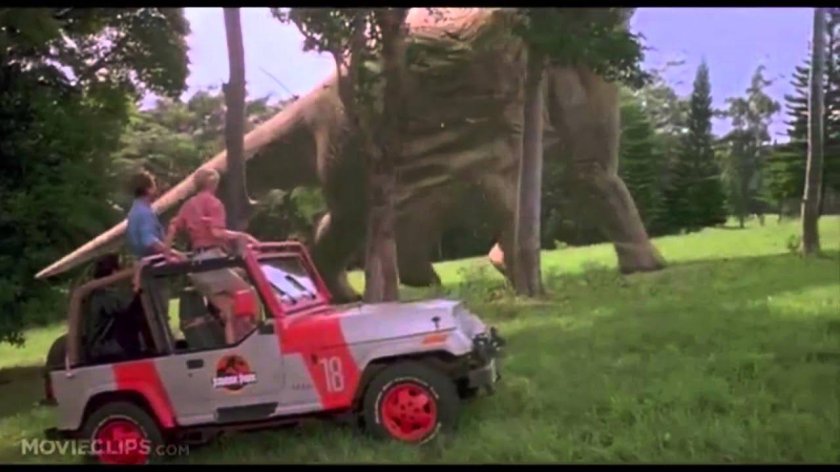 Jeep Wrangler 1993 Jurassic Park