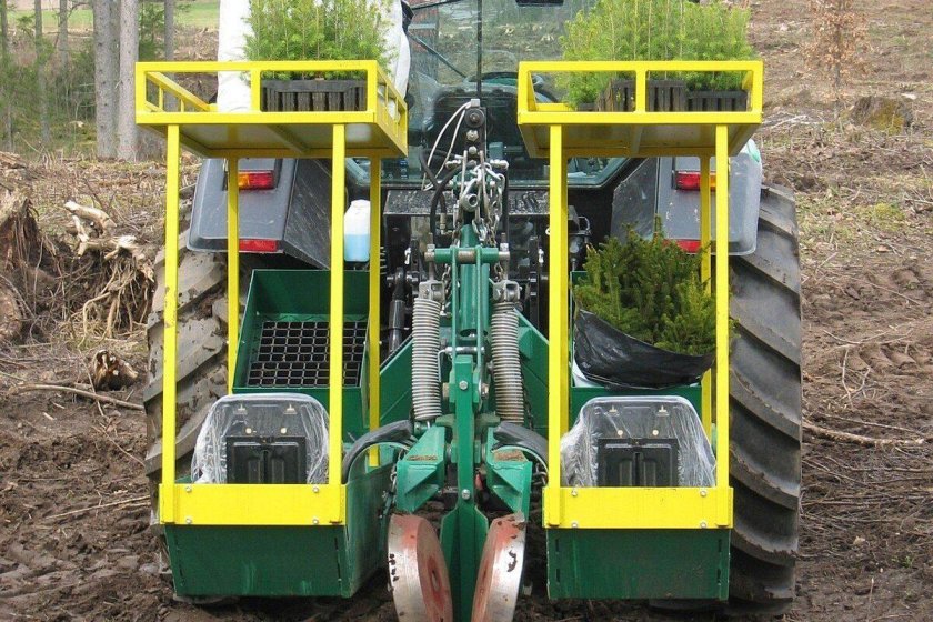 Машина для посадки саженцев МПС-1