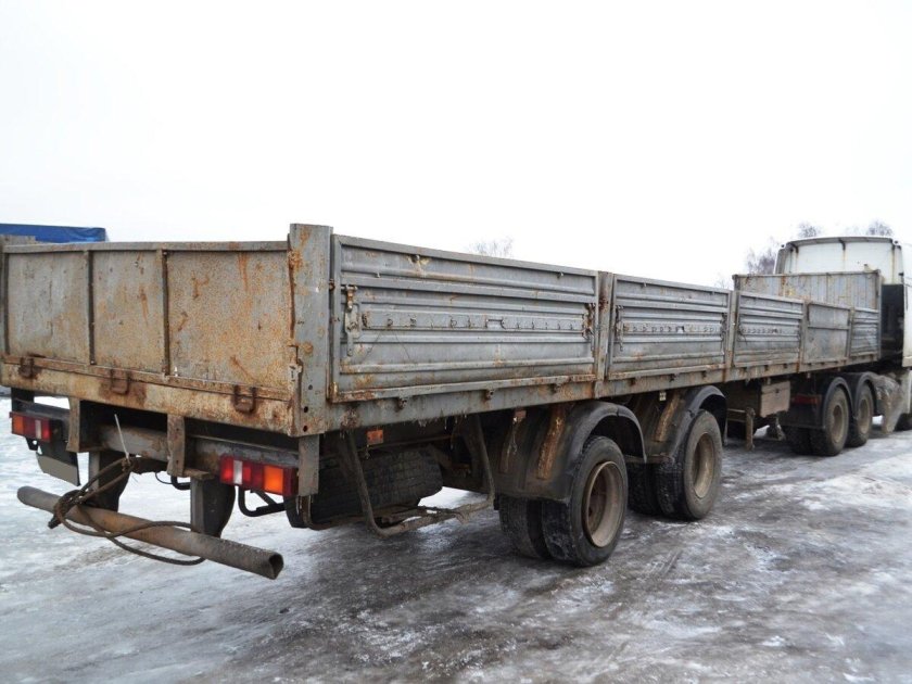 Полуприцеп бортовой МАЗ-938662