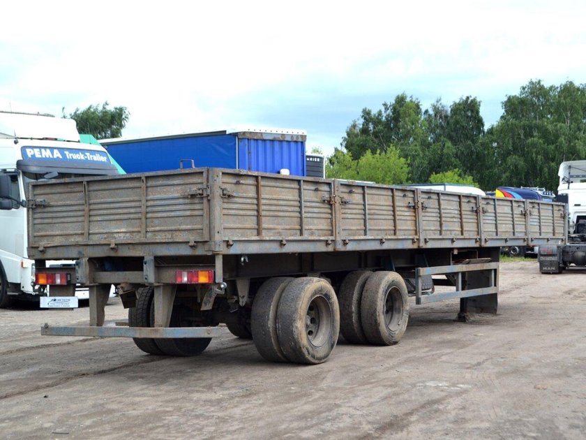 Полуприцеп бортовой МАЗ-938662