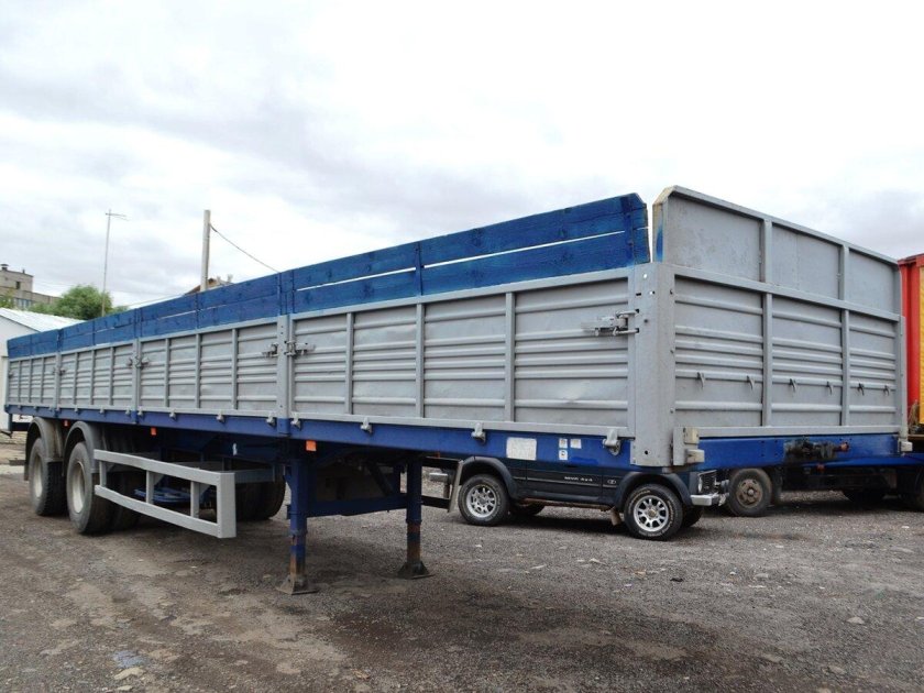 Полуприцеп МАЗ 93866