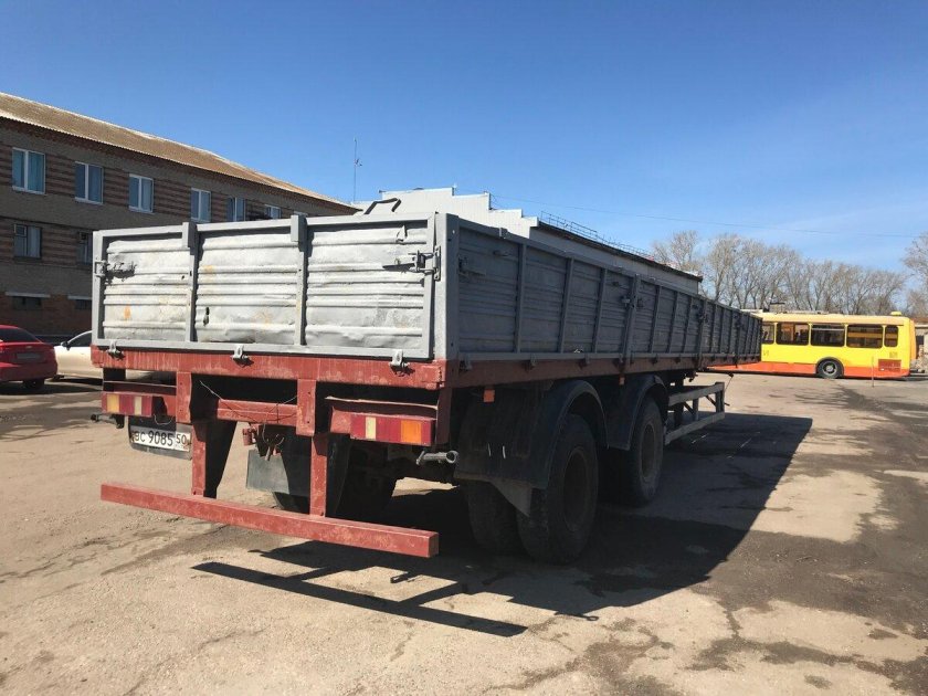 Полуприцеп МАЗ 93866