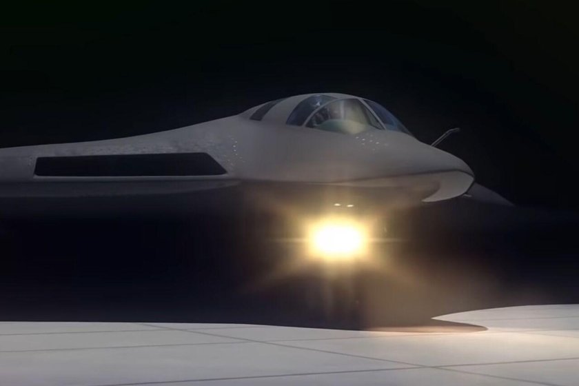 Сверхзвуковой стелс бомбардировщик