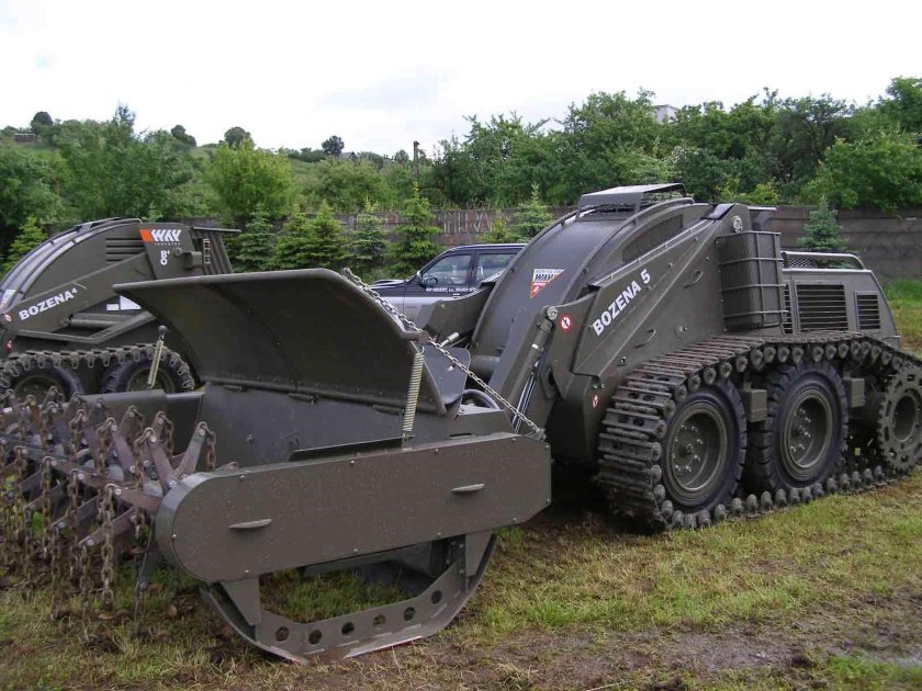 Боевая машина разминирования БМР-3м