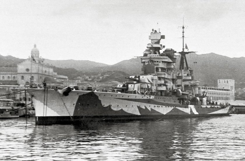 Итальянский крейсер Гориция