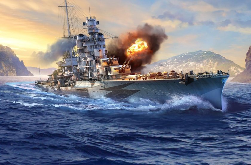 Итальянские крейсера World of Warships