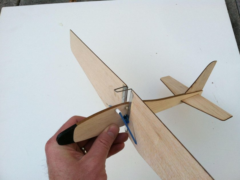 Планер f3k летающее крыло