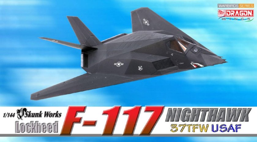 51019 Авиация Lockheed f-117 Nighthawk, 37th tfw, USAF
