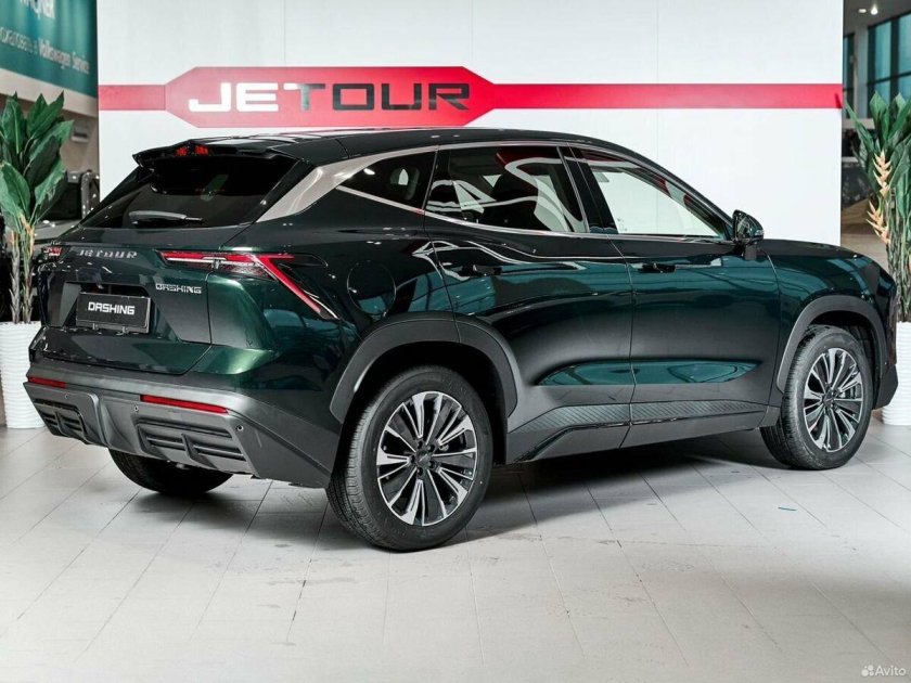 Jetour Dashing зеленый